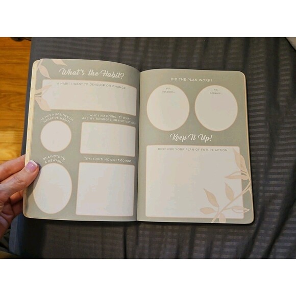 Punch Studio Softcover Guided Journal Retired Lemon Tree Design New - Picture 9 of 13